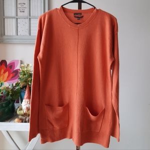 Maison Coupe sz L orange sweater